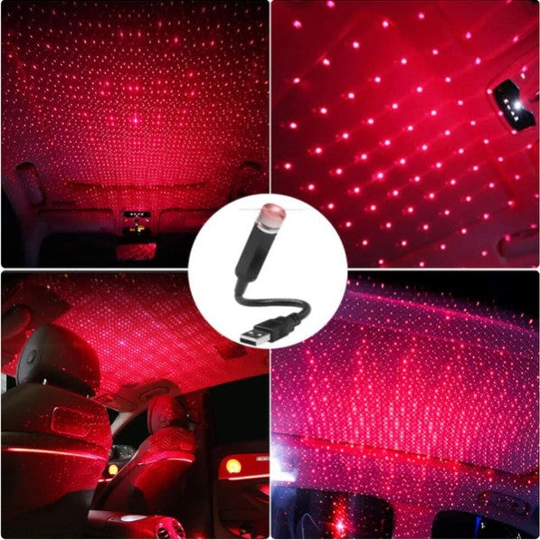 Buy 1 Get 1 Free Luxury Light | USB Car Roof Star Light Mini Projector